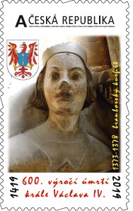 Václav IV. - 1373-1378 Braniborský kurfiřt