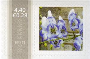 Stamp, Käoking, Personalized and Private Mail Stamps,  , Flowers, Plants (Flora)