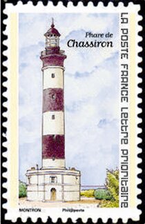Stamp, Chassiron Lighthouse, France,  , Lighthouses