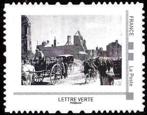 Stamp, 75th anniversary of the D Day, France,  
