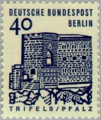 Castle Trifels in the Rhineland-Palatinate