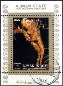 Souvenir Sheet, Animal, Cinderellas,  , Animals (Fauna), Mammals