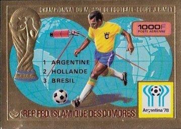 Pelé, Brazilian footballer; World Map; Satellite TV
