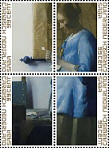 Vermeer's "Woman Reading A Letter"
