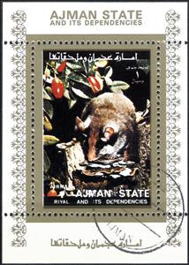 Souvenir Sheet, Animal, Cinderellas,  , Animals (Fauna), Mammals