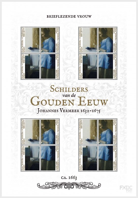 Vermeer's "Woman Reading A Letter"