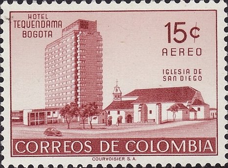 Hotel Tequendama and Church of San Diego