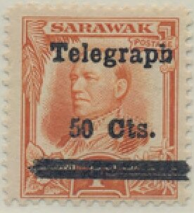 Stamp, Issue of 1932 Overprinted "Telegraph" and Bar and Surcharge, Federal Malay States,  , Famous People, Heads of State, Men