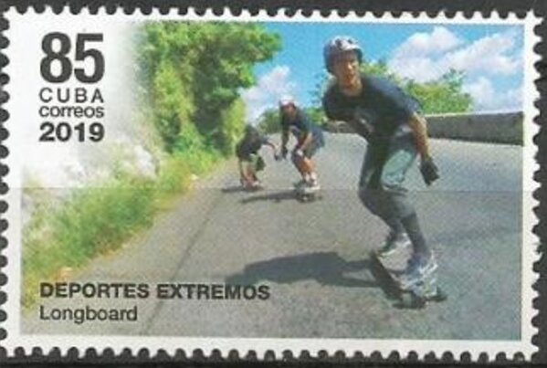 Longboard Skateboarding