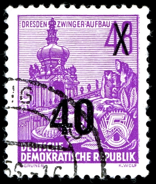 Definitives overprinted