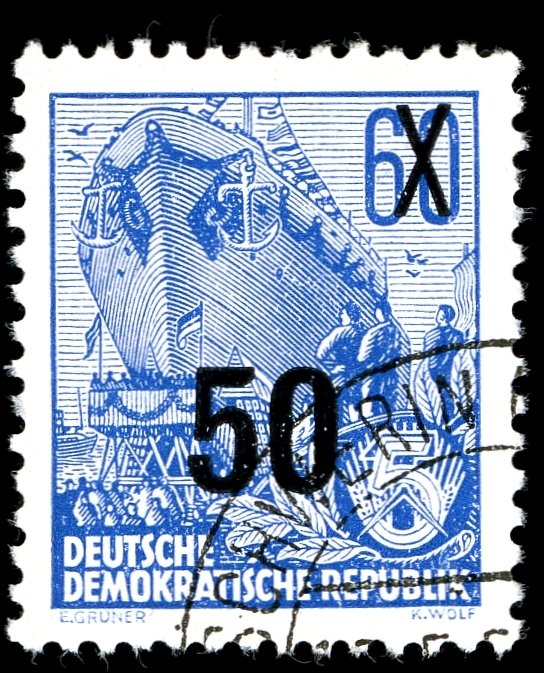 Definitives overprinted