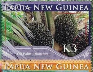 Stamp, Bunches, Papua New Guinea,  , Agriculture