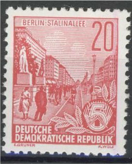 Berlin Stalin-Avenue