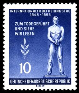 Stamp, Liberation day, Germany, Democratic Republic,  