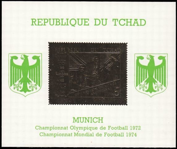 1972 OLYMPIC SOCCER IN MUNICH, and 1974 FIFA WOLD CUP