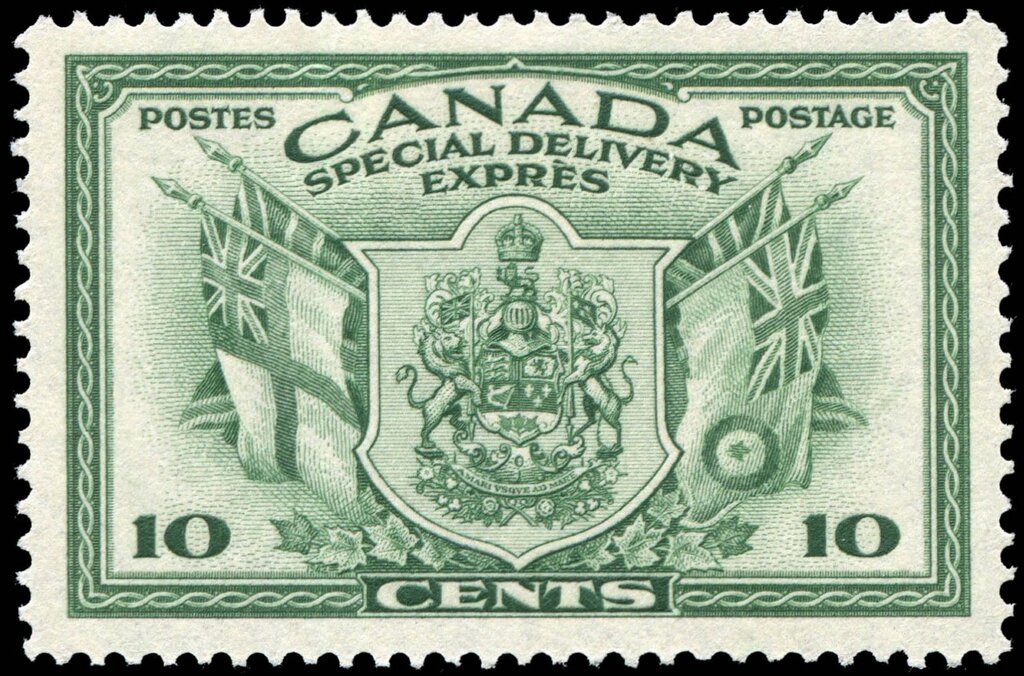 Canadian Coat of Arms, Special Delivery