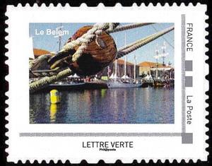 Stamp, Le Belem, France,  , Sailing Ships, Ships