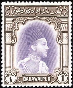 Stamp, Nawab Sadiq Muhammad Khan V Abassi Bahadur, Pakistan,  , Kings
