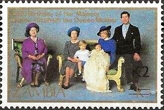 Stamp, Surcharged 2/5, Zambia,  