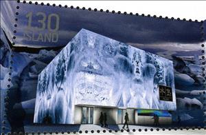 Stamp, Iceland Pavilion, Expo 2010, Shanghai, Iceland,  , Exhibition Buildings, World Exhibitions
