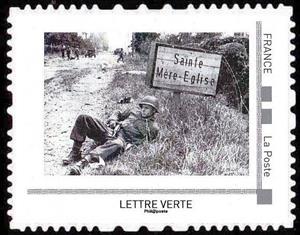 Stamp, 75th anniversary of the D Day, France,  