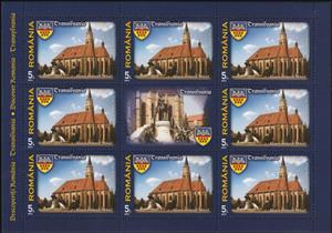 Mini Sheet, Cluj-Napoca, Romania,  , Churches - Cathedrals - Basilicas - Chapels