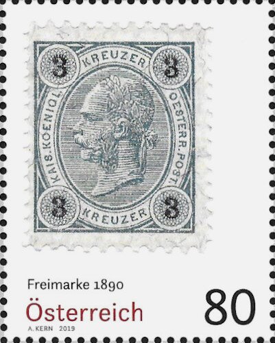 Definitives 1890 - Emperor Franz Joseph I