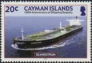 Stamp, „Seanostrum“ (2002), Cayman Islands,  , Ships