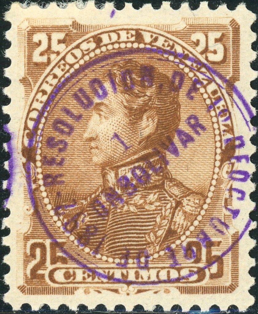 Overprint "RESOLUCION DE 10 DE OCTUBRE 1892"