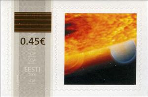 Stamp, Kosmos, Personalized and Private Mail Stamps,  , Outer Space
