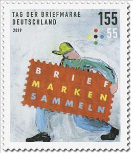 Stamp, Stamp Day 2019 : Stamp Collecting, Germany, Federal Republic,  , Philately, Stamp Day