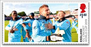 Stamp, Men's International Cricket Champions 2019, United Kingdom of Great Britain & Northern Ireland,  , Athletes, Cricket, Sports
