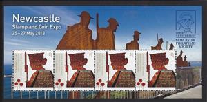 Souvenir Sheet, Tomb of the Unknown Soldier, Canberra, Australia,  , Army, Expositions, Mausolea