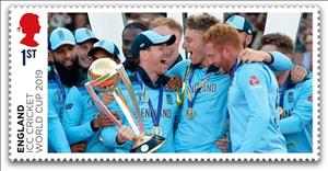 Stamp, Men's International Cricket Champions 2019, United Kingdom of Great Britain & Northern Ireland,  , Athletes, Cricket, Sports