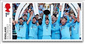 Stamp, Men's International Cricket Champions 2019, United Kingdom of Great Britain & Northern Ireland,  , Athletes, Cricket, Sports