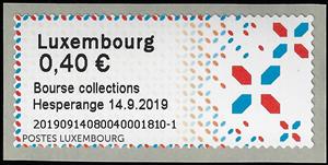 Stamp, ATM Frame - Bourse collections Hesperange 14.9.2019, Luxembourg,  , Symbols