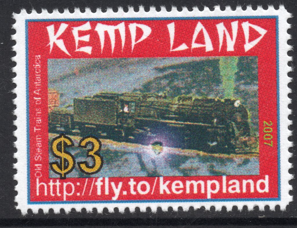 KEMP LAND - STEAM TRAIN of ANTARCTICA