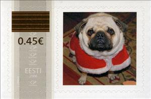 Stamp, Koer, Personalized and Private Mail Stamps,  , Animals (Fauna), Dogs, Mammals