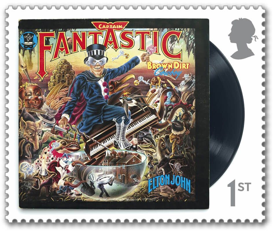 Album Cover for Captain Fantastic by Elton John