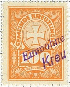 Stamp, Kreuzlingen, Switzerland,  