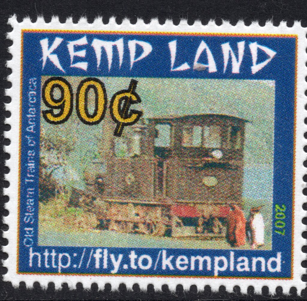 KEMP LAND - STEAM TRAIN of ANTARCTICA