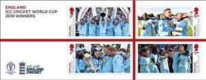 Souvenir Sheet, Men's International Cricket Champions 2019, United Kingdom of Great Britain & Northern Ireland,  , Athletes, Cricket, Sports
