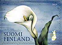 Stamp, Mourning Stamp, Finland,  , Flowers, Plants (Flora)