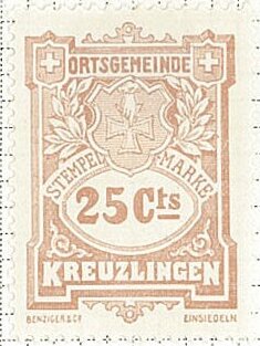 Stamp, Kreuzlingen, Switzerland,  