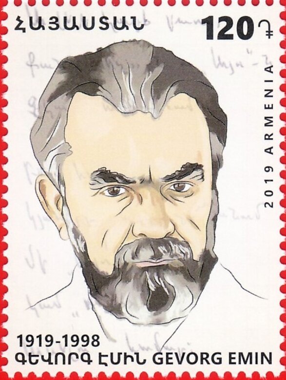 Centenary of Gevorg Emin, Author