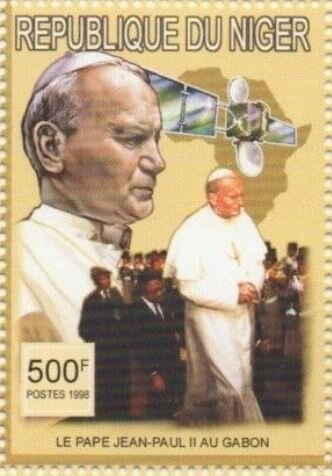 Visit of Pope John Paul II to Gabón