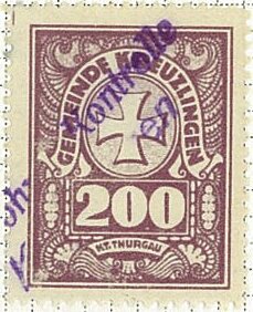 Stamp, Kreuzlingen, Switzerland,  