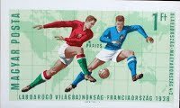 Stamp, Italy - Hungary 4:2 (1938), Hungary,  , Football (Soccer), Sports