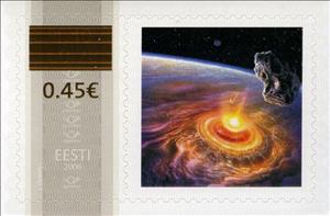 Stamp, Kosmos, Personalized and Private Mail Stamps,  , Outer Space