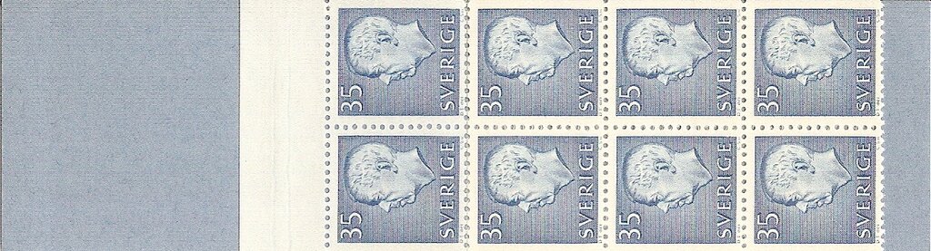 Booklet, King Gustaf VI Adolf, Sweden,  , Famous People, Heads of State, Kings, Men, Royalty